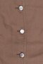 Women Crew Neck Solid Sleeveless Vest Coat, Taupe - 5
