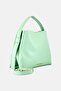 Women Brand Logo Cross Body Bag, Sage Green - 2
