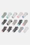 Kids Girl 15 Pairs Heather No Show Socks, Multicolor - 3