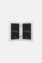 Plated Thin Double Photo Frame, Silver