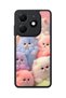 Spark 20 Compatible Printed, Matte Black, Soft Silicone, Protective, Shock Absorbing Cover, Case