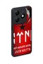 Spark 20 Compatible Printed, Matte Black, Soft Silicone, Protective, Shock Absorbing Cover, Case - 4