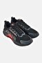 Men Cross Lace Up Training Shoes, Black - 2
