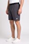 Men Brand Logo Training Shorts, Dark Grey - 3