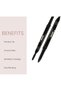 Beauté Precision Brow Definer - Eyebrow Pencil, Easy To Blend, Natural finish, Longwear | Brown - 4