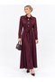 Button Detailed Full Length Dress Length 138 cm
