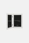 Plated Thin Double Photo Frame, Silver - 2