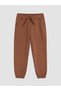 Ozmarka New Season Brown Boys' Thick Jogger Sweatpants 2-Pack - 4