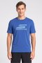 Men Sportwear Fit Short Sleeve Training T-Shirt, Blue