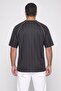 Men Relaxed Fit Short Sleeve Training Jersey, Black - 4