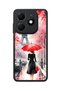 Spark 20 Compatible Printed, Matte Black, Soft Silicone, Protective, Shock Absorbing Cover, Case