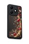 Spark 20 Compatible Printed, Matte Black, Soft Silicone, Protective, Shock Absorbing Cover, Case - 6