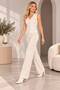 Women's vested pants knitwear set - 2
