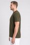 Men Sportswear Fit Short Sleeve Outdoor T-Shirt, Olive - 3