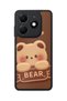 Spark 20 Compatible Printed, Matte Black, Soft Silicone, Protective, Shock Absorbing Cover, Case