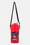 Kids Girl Graphic Print Water Bottle 500 ml, Red