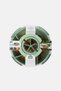 Serve And Store Turntable With Locking Lid And Carry Handle, Sage Green