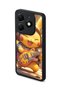 Spark 20 Compatible Printed, Matte Black, Soft Silicone, Protective, Shock Absorbing Cover, Case - 5