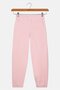 Kids Girl Relaxed Fit Brand Logo Jogger Pants, Pink - 3