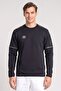 Men Sportswear Fit Long Sleeve Outdoor Sweatshirt, Black