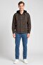 Men Regular Fit Long Sleeve Allover Print Hooded Jacket, Multicolor - 2
