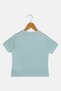 Toddlers Boy Crew Neck Short Sleeve Graphic Print T-Shirt, Mint Green - 3