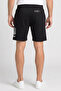 Men Sportswear Fit Brand Logo Training Shorts, Black - 4
