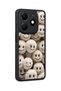 Spark 20 Compatible Printed, Matte Black, Soft Silicone, Protective, Shock Absorbing Cover, Case - 2