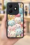 Spark 20 Compatible Printed, Matte Black, Soft Silicone, Protective, Shock Absorbing Cover, Case - 8