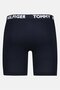 Men 4 Pcs Brand Logo Boxer Briefs, Navy - 5