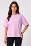 Women Relax Fit Short Sleeve Outdoor T-Shirt, Lavender