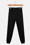 Kids Girl Solid Jogger Pants, Black - 3