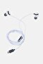 Earphone With Remote And Mic, White - 2