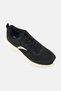 Men Brand Logo Lace Up Training Shoes, Black