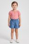 Toddlers Girl 2 Pcs Floral Print Jumpsuit, Multicolor