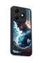 Spark 20 Compatible Printed, Matte Black, Soft Silicone, Protective, Shock Absorbing Cover, Case - 6
