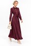Button Detailed Full Length Dress Length 138 cm - 3