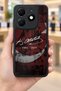 Tecno Spark 20 Compatible Printed, Matte Black, Soft Silicone, Protective, Shock-Absorbing Cover, Case - 8