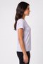 Women Slim Fit Short Sleeve Running T-Shirt, Light Lavender - 3