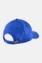 Men Embroidered Logo Adjustable Buckle Cap, Blue - 2