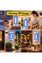 Smart 3800V White Pro Insect Killer Electric 15W UV Light Mosquito Killer Lamp Indoor Outdoor, Powerful Bug Zapper & Mosquito Zapper Fly Killer Electric Trap for Mosquito & Flying Insects - 8