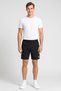 Men Sportswear Fit Brand Logo Training Shorts, Black - 2