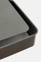2 Coat Non Stick Inside And Out Square Cake Tin, Charcoal Grey - 3