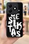 Spark 20 Compatible Printed, Matte Black, Soft Silicone, Protective, Shock Absorbing Cover, Case - 8