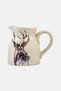 Ceramic Stag Jug, Off White