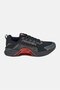 Men Cross Lace Up Training Shoes, Black - 4
