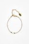 Women Fashionable Stainless Steel Pearl Bracelet, Gold - 3