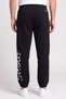 Men Relaxed Fit Training Track Pants, Black - 4