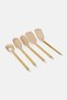 5 Pcs Utensil Set, Gold - 2