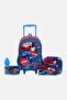 Kids Boy Superman 5 in 1Trolley School Set, Multicolor